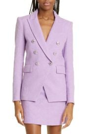 Veronica Beard Miller Stretch Cotton Dickey Jacket at Nordstrom